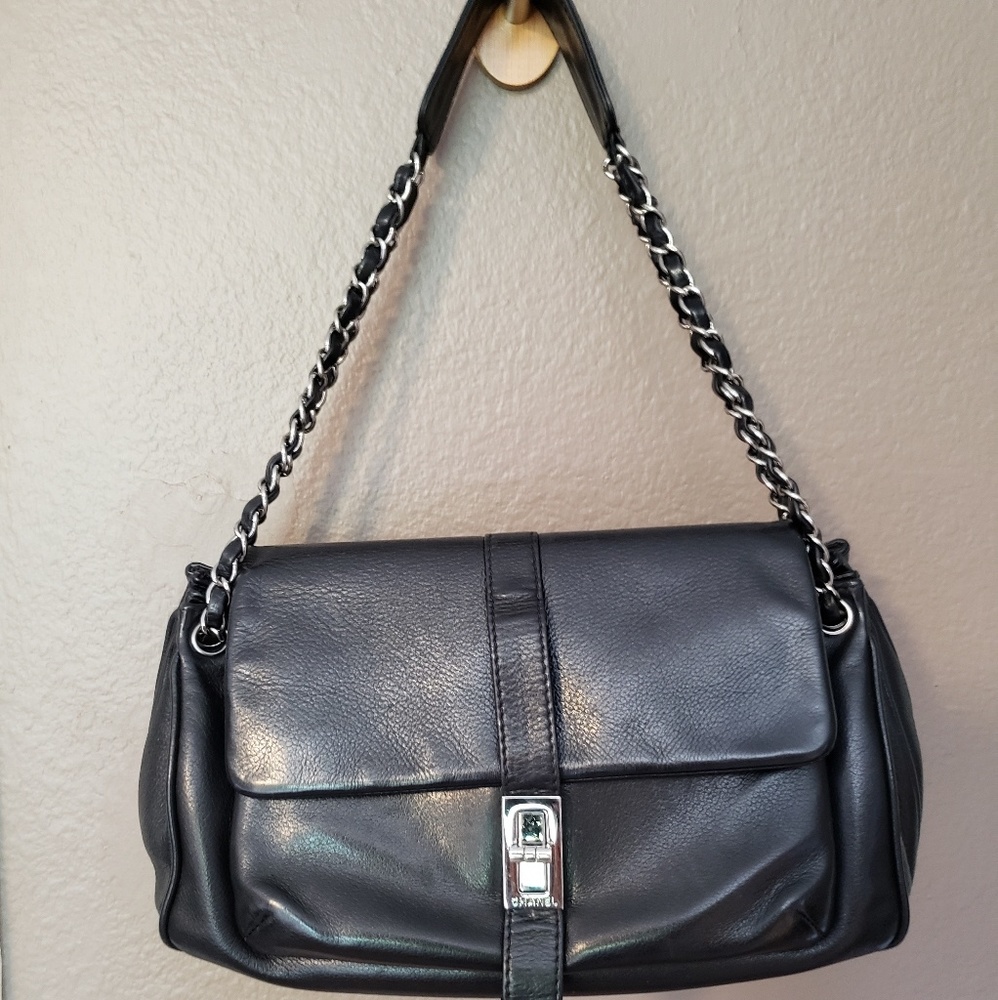 Chanel 2.55 Lock Flap Lambskim